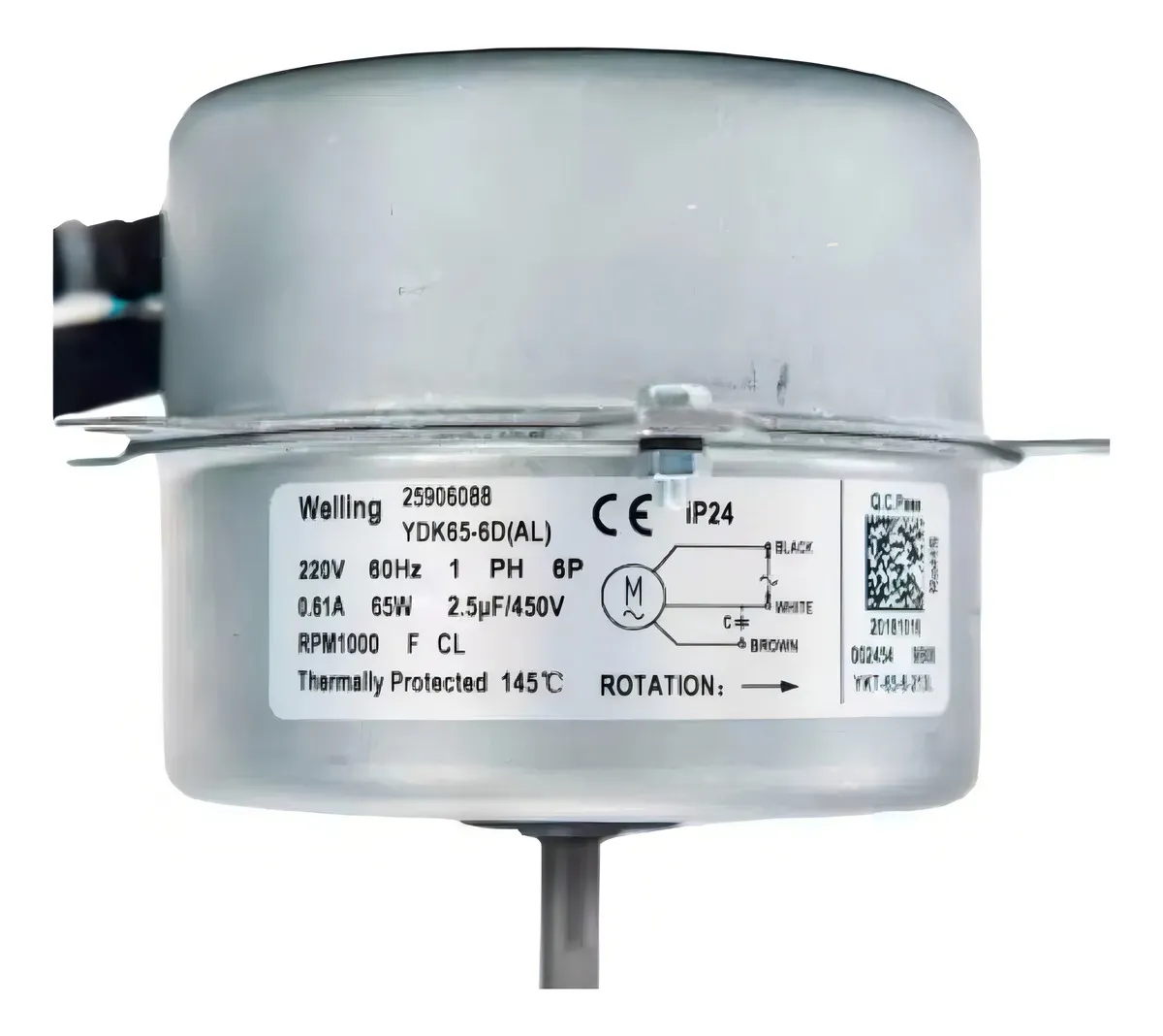 Motor Condensadora Springer Midea Carrier 18000 30000 Btus 25906088 - Imagem 3