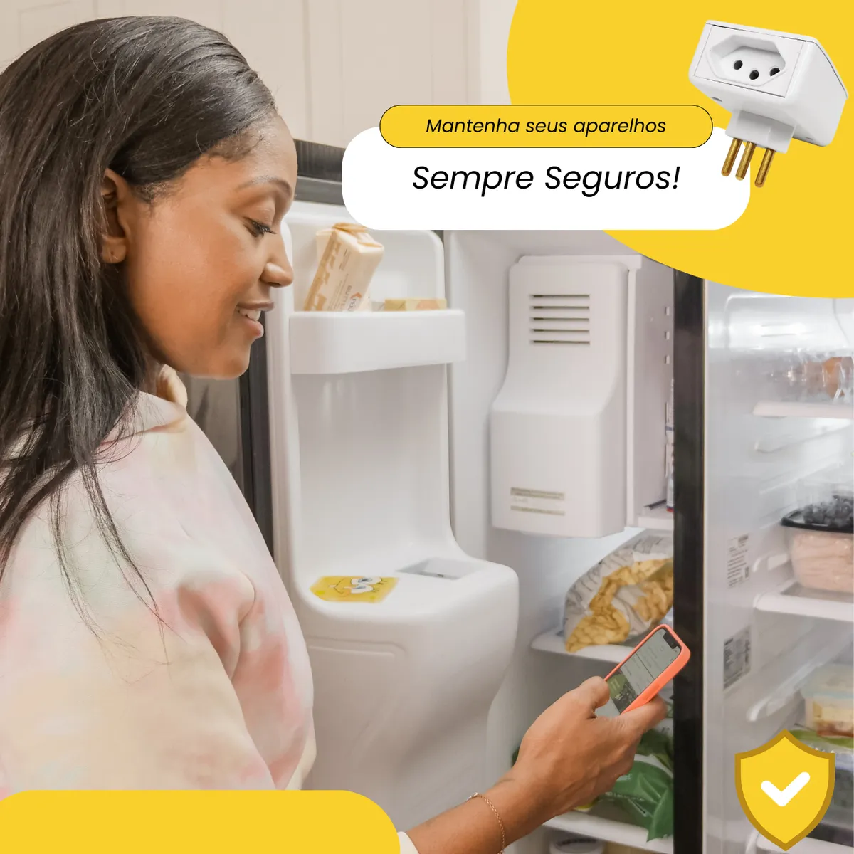 Prote Raio Geladeira E Freezer 127v - Imagem 3